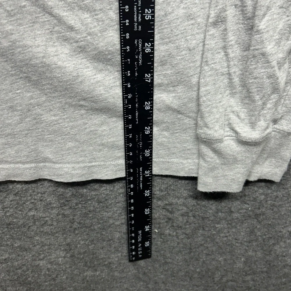 The North Face Mens XXL Gray Graphic‎ Long Sleeve Hiking Climbing T Shirt